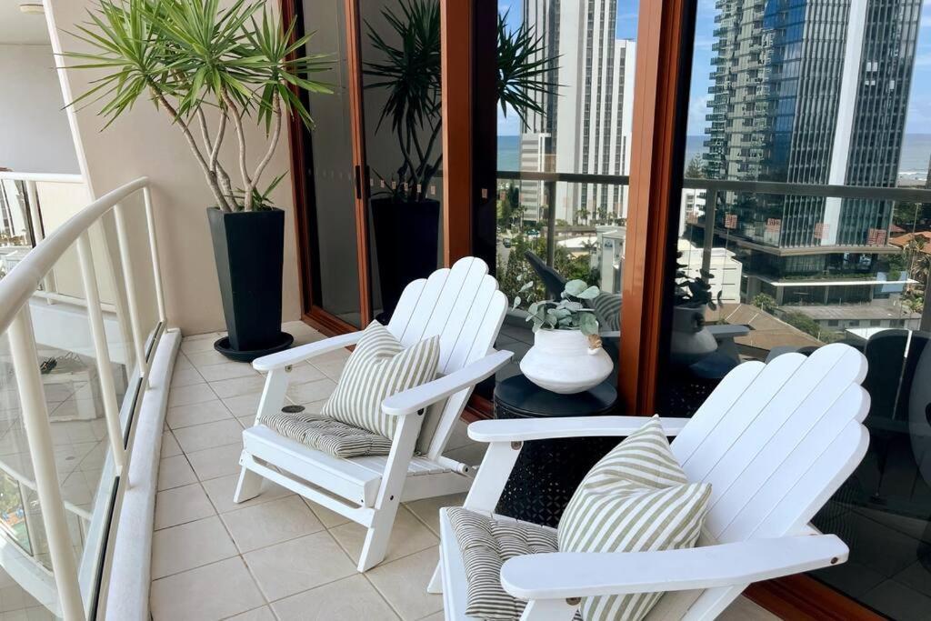 Private Sky Terrace Classic Penthouse 2 Car Parks Leilighet Gold Coast Eksteriør bilde